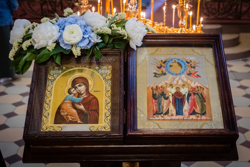 Богослужение в праздник Владимирской иконы Божией Матери