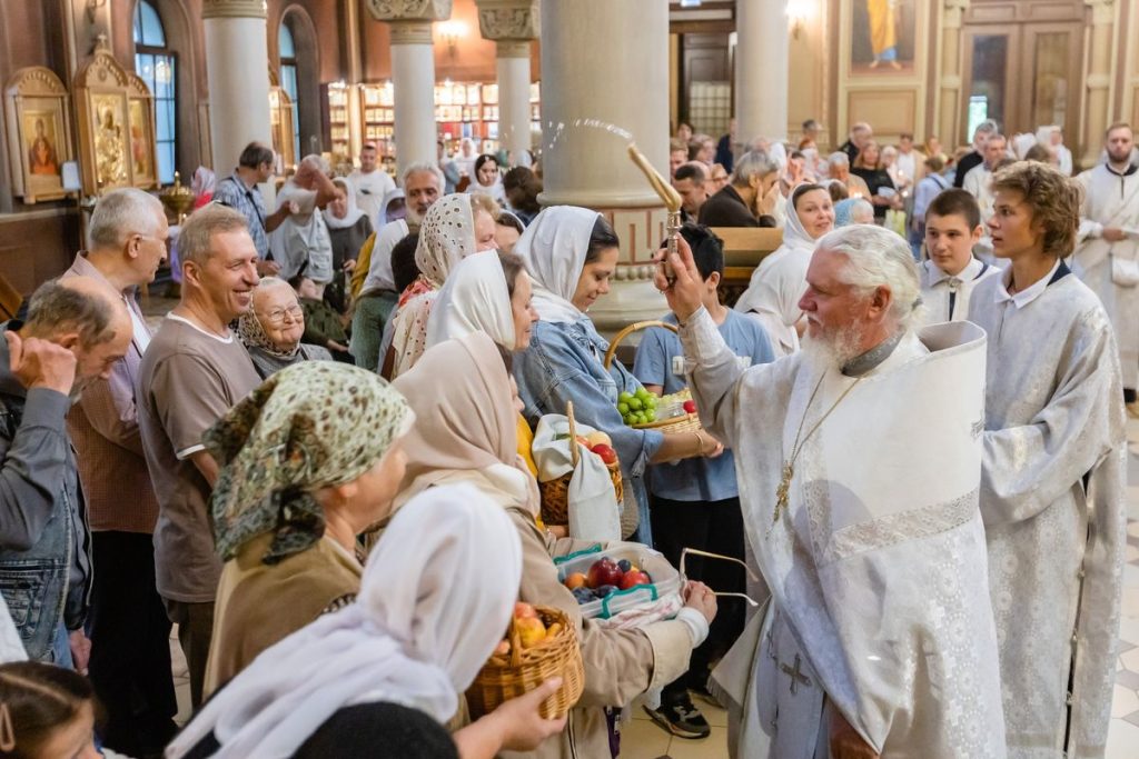 Богослужение в праздник Преображения Господа нашего Иисуса Христа