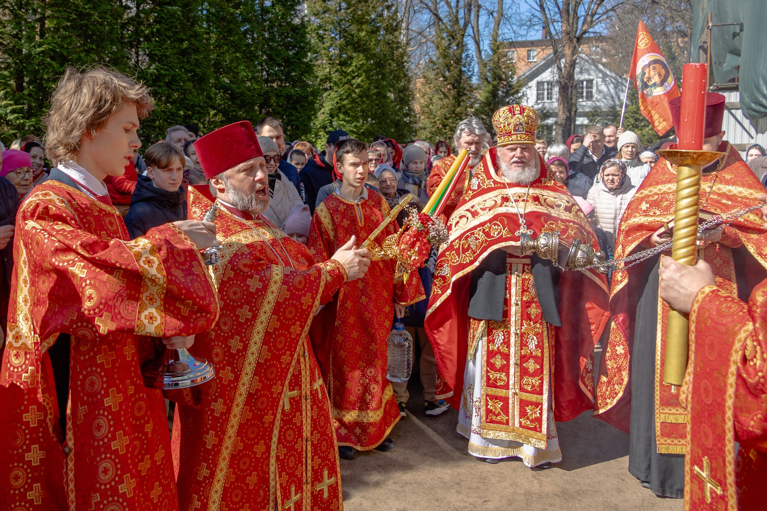 Крестный ход в Неделю 2-ю по Пасхе, апостола Фомы