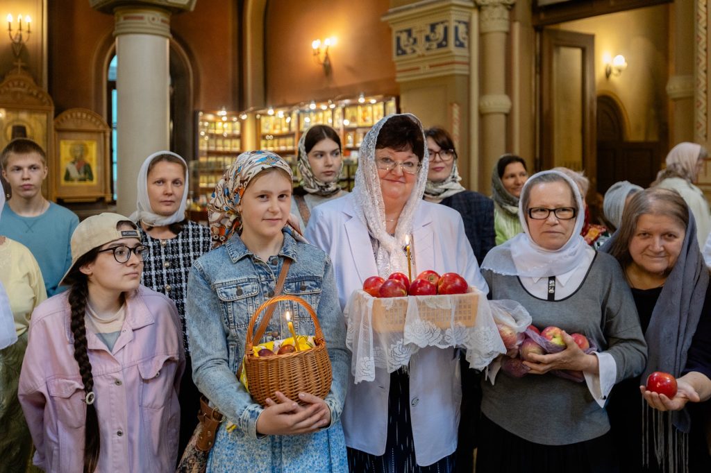 Богослужение в Праздник Преображения Господня