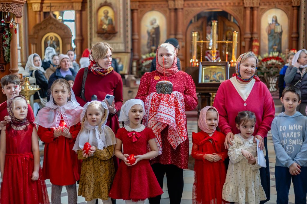Пасхальное выступление Воскресной школы